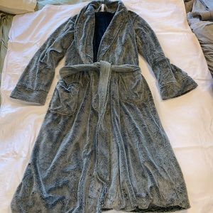 Target faux fur robe